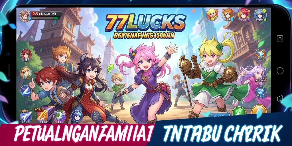 Tampilan gameplay yang menakjubkan dari 77LUCKS penuh aksi dan petualangan.