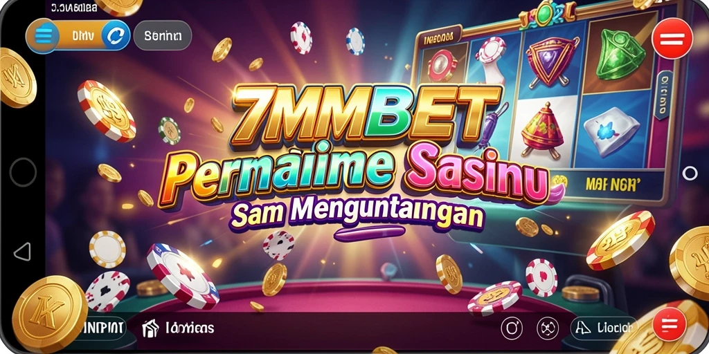 Gameplay menarik dari 7MMBET menampilkan berbagai permainan kasino.
