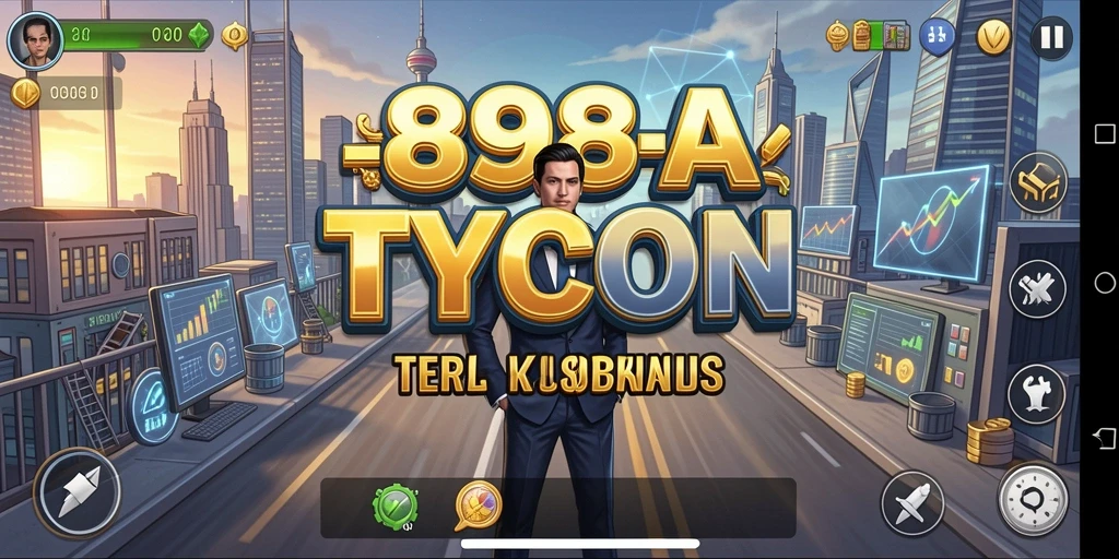 Tampilan gameplay dari permainan Tycoon yang menantang.