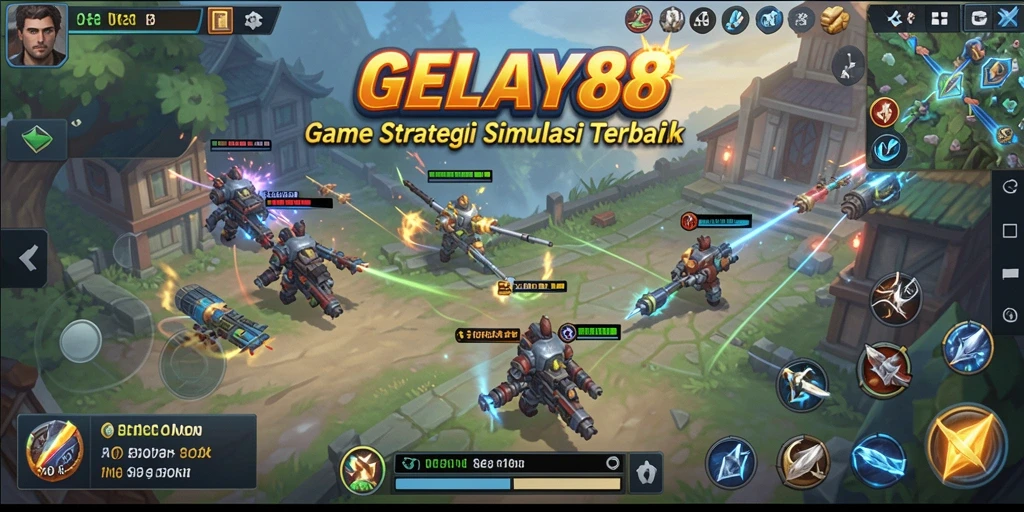 Tampilan gameplay menarik dari GELAY88 dengan strategi mendalam.