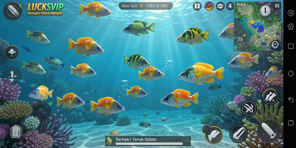 Gameplay seru di LUCKSVIP dengan tembakan ikan yang memukau.
