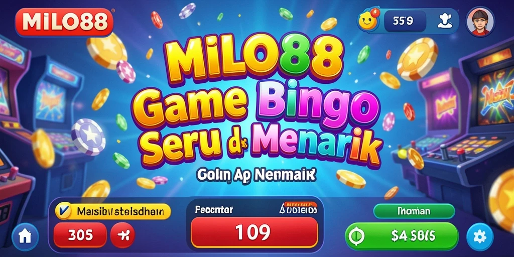 Screenshot gameplay MILO88 yang menampilkan keseruan Bingo.