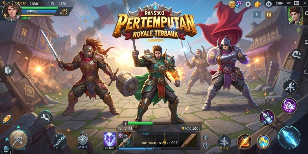Gameplay intens RANS303 dengan aksi pertempuran yang mendebarkan.