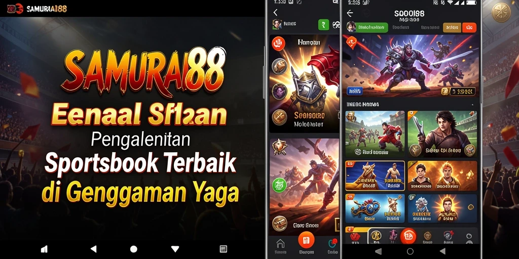Tampilan antarmuka SAMURAI88 yang menarik dan mudah digunakan.