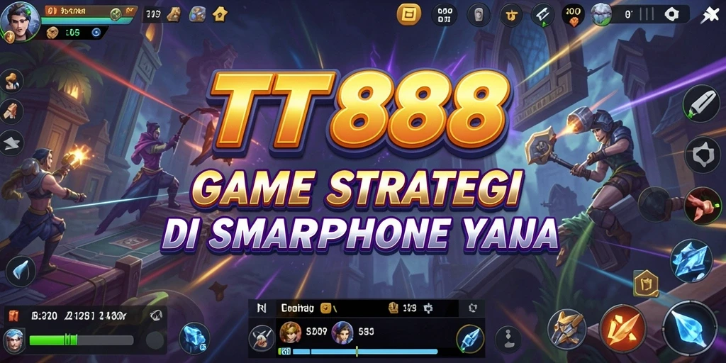 Tampilan menarik dari gameplay SLG TTT888 saat membangun kota.